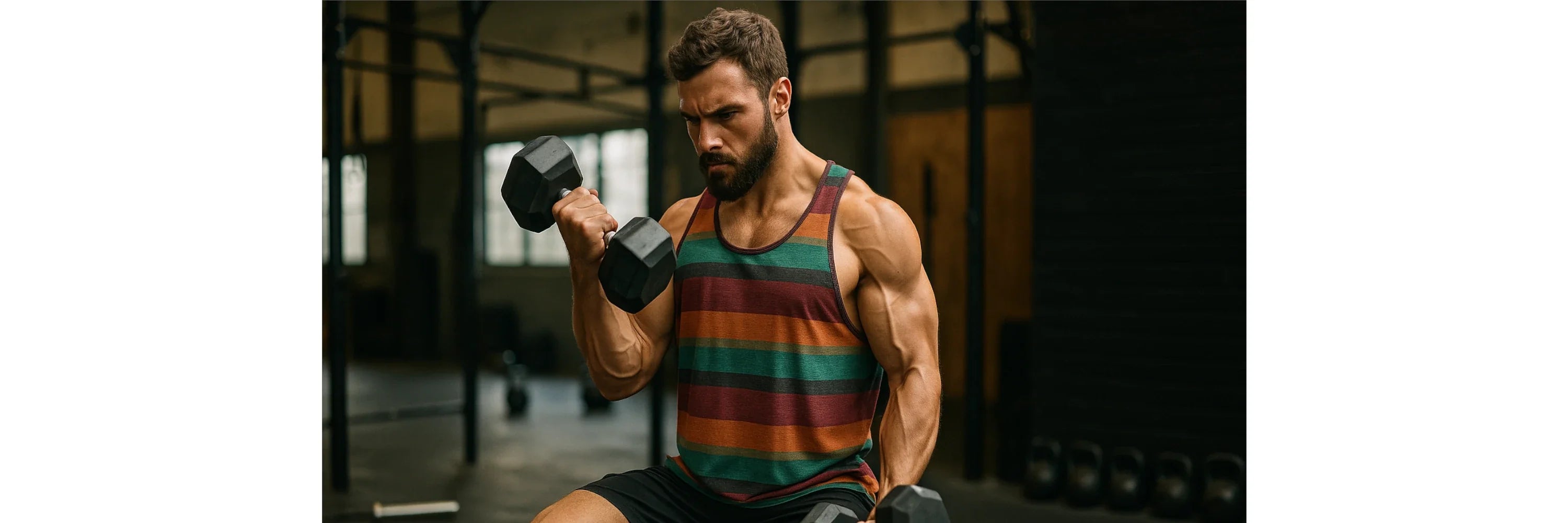 athlet-trainiert-alternating-dumbbell-bizeps-curls
