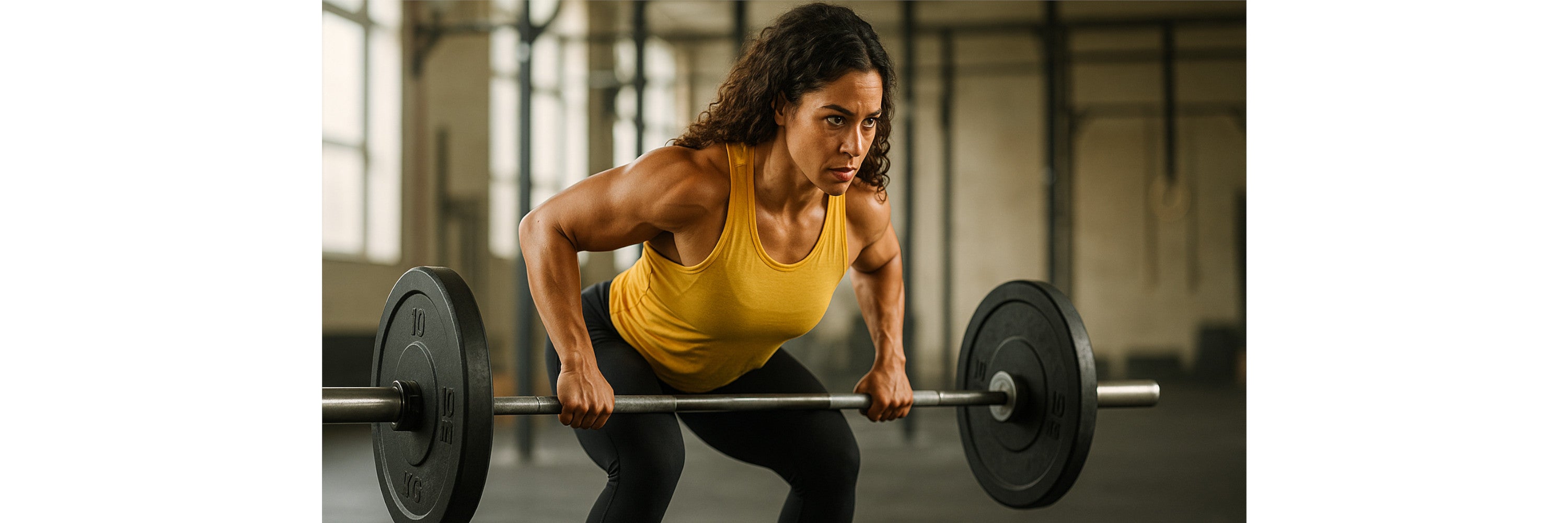 athletin-trainiert-rudern-mit-langhante-in-crossfit-boxl
