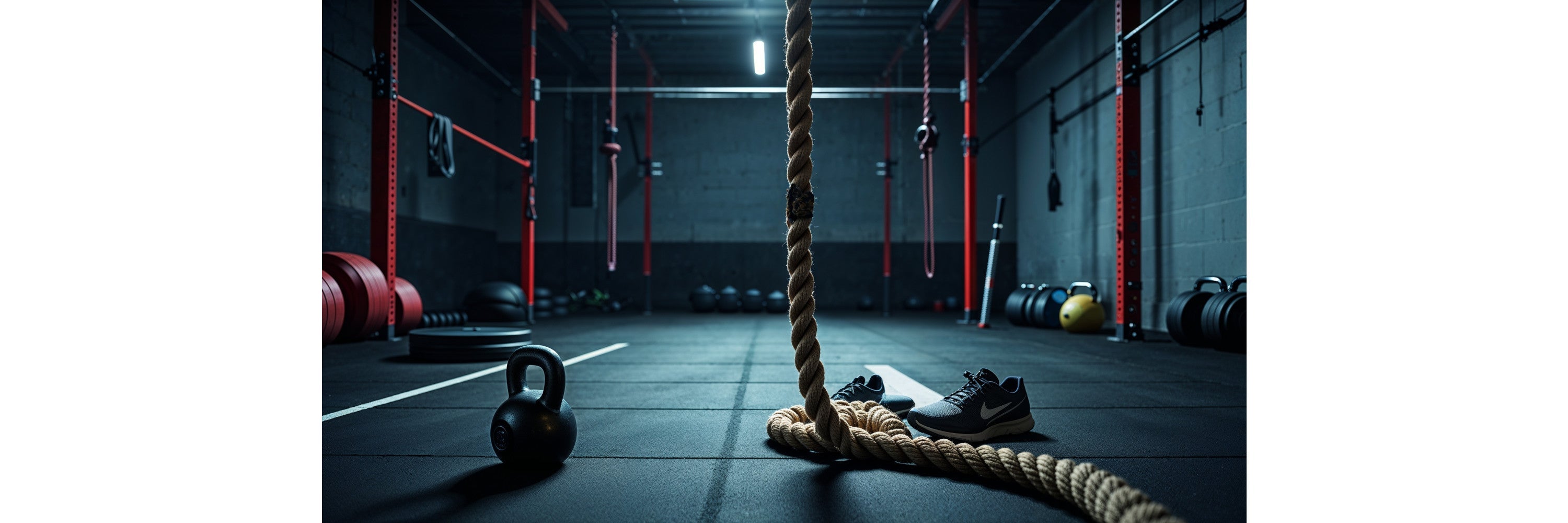kletterseil-kettlebell-laufschuhe-crossfit