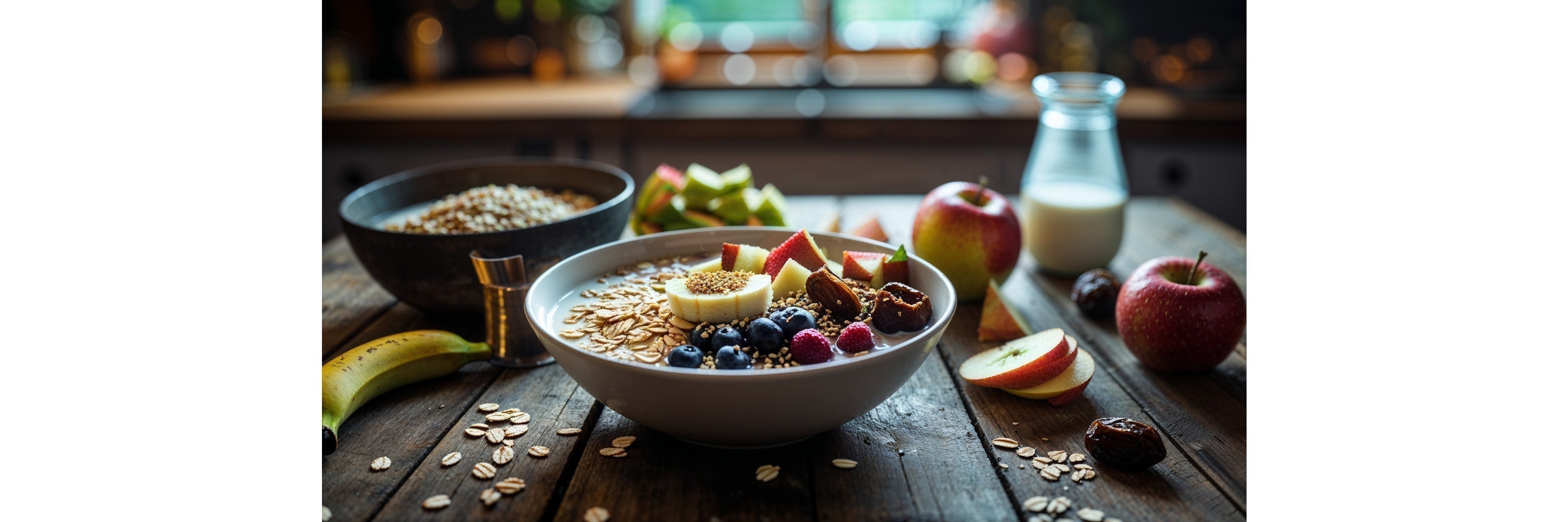 post-workout-meal-schale-mit-haferflocken-beeren-fruchten-auf-holztisch